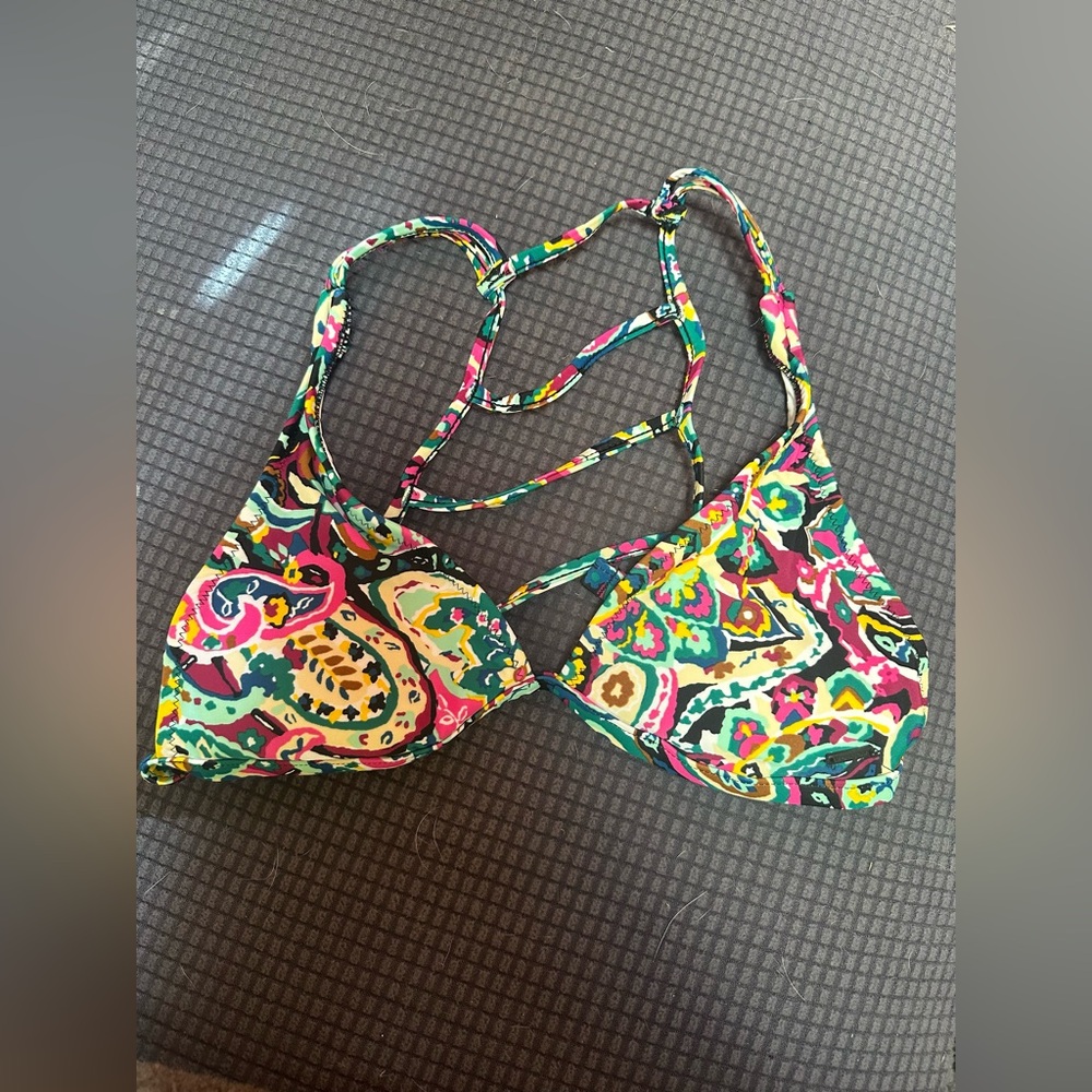 Volcom walk about bikini top strappy